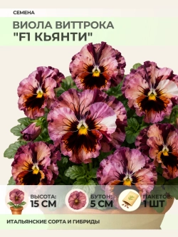 Семена Виолы Виттрока "F1 Кьянти" - 1 пакет